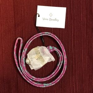 NWT Vera Bradley “Ditsy Dot” Lanyard